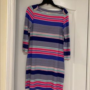 Lilly Pulitzer Boatneck Shirt Dress
